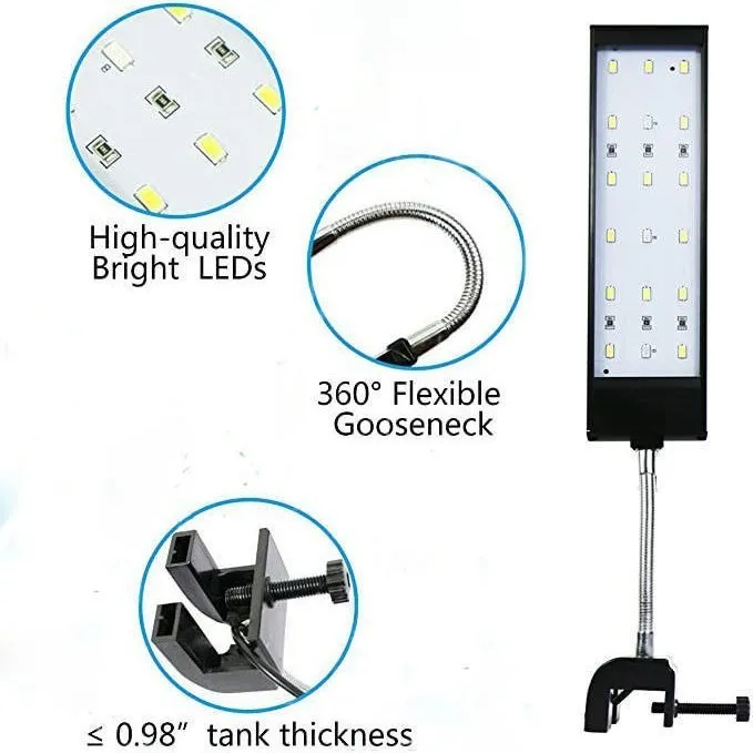 Full Spectrum High Bright Aquarium Clip Light factory