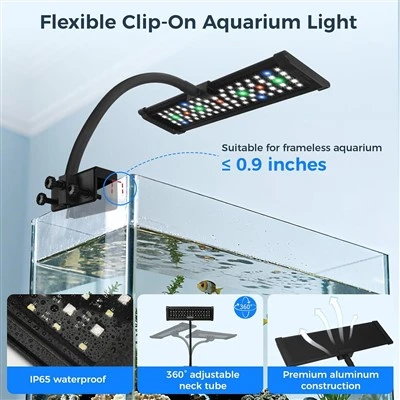 Dimmable LED Aquarium Light With Timer